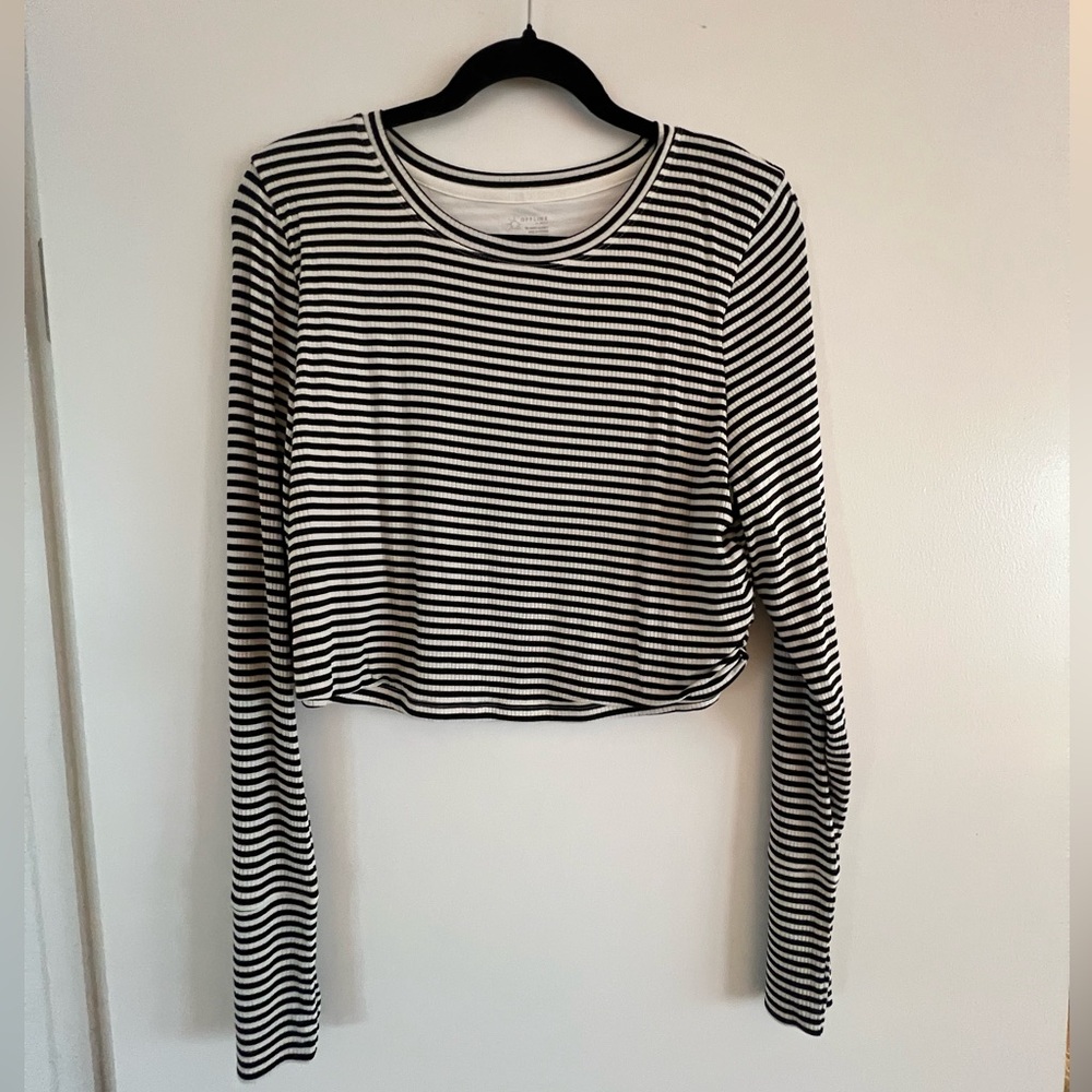 Aerie Striped Long Sleeve